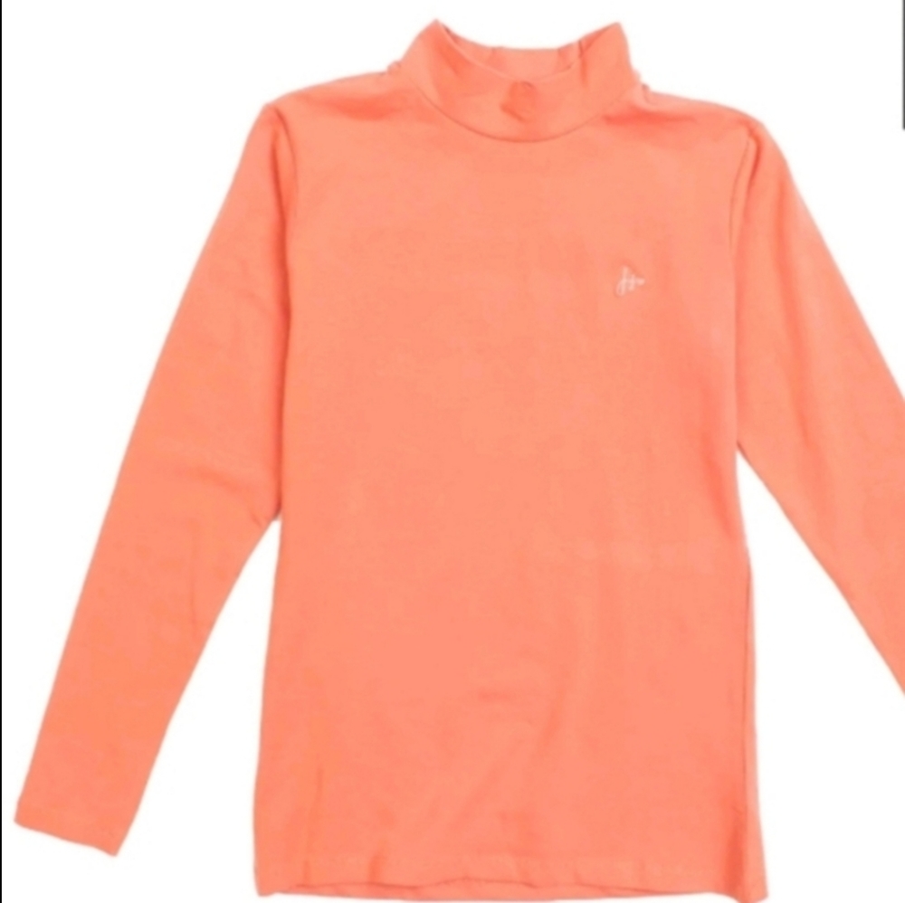 NWT HEACH DOLLS By SILVIAN HEACH coral LS Shirt Top 12